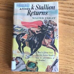 Vintage book The Black Stallion Returns
